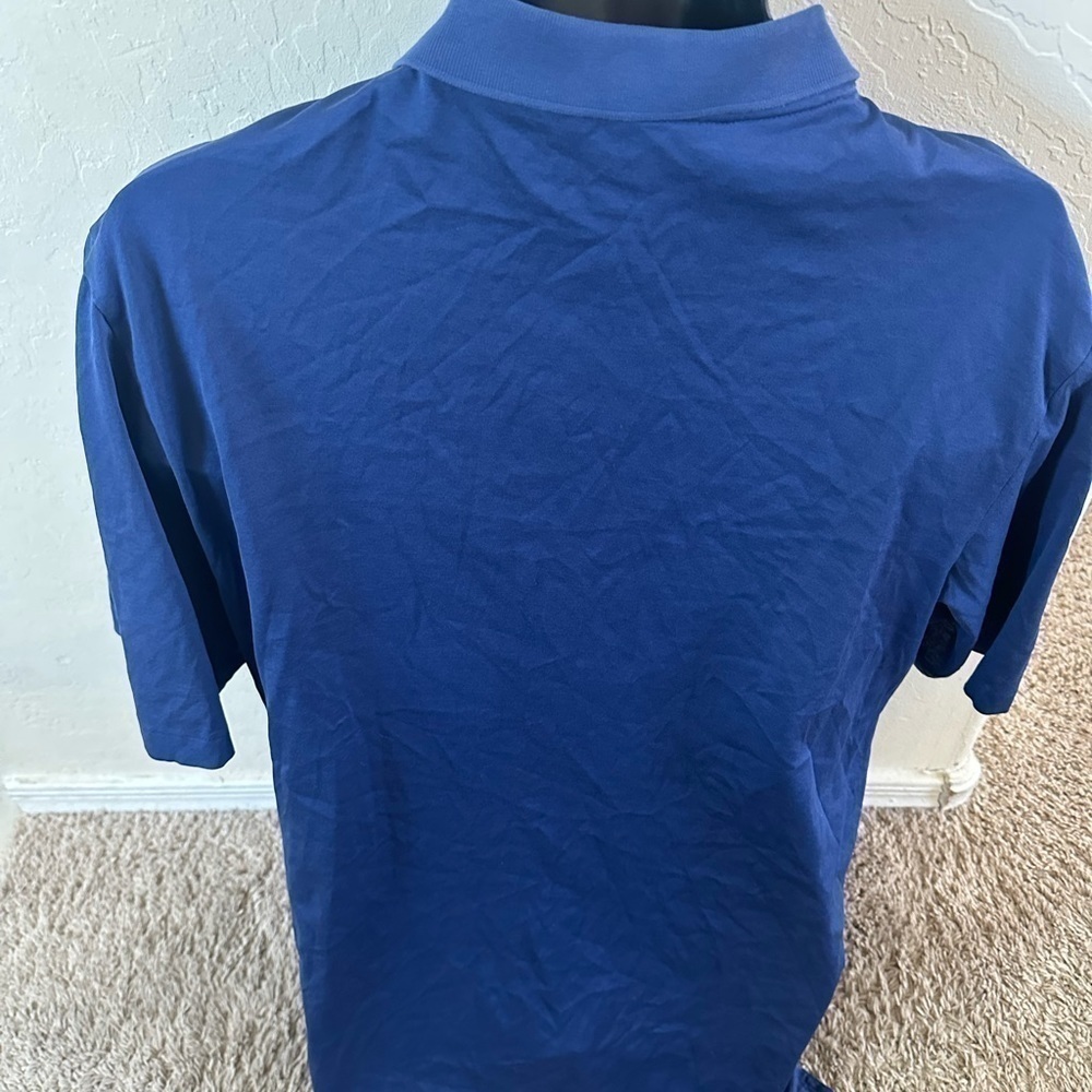 Men’s used Ralph Lauren golf polo shirt blue red size L large - Picture 5 of 5